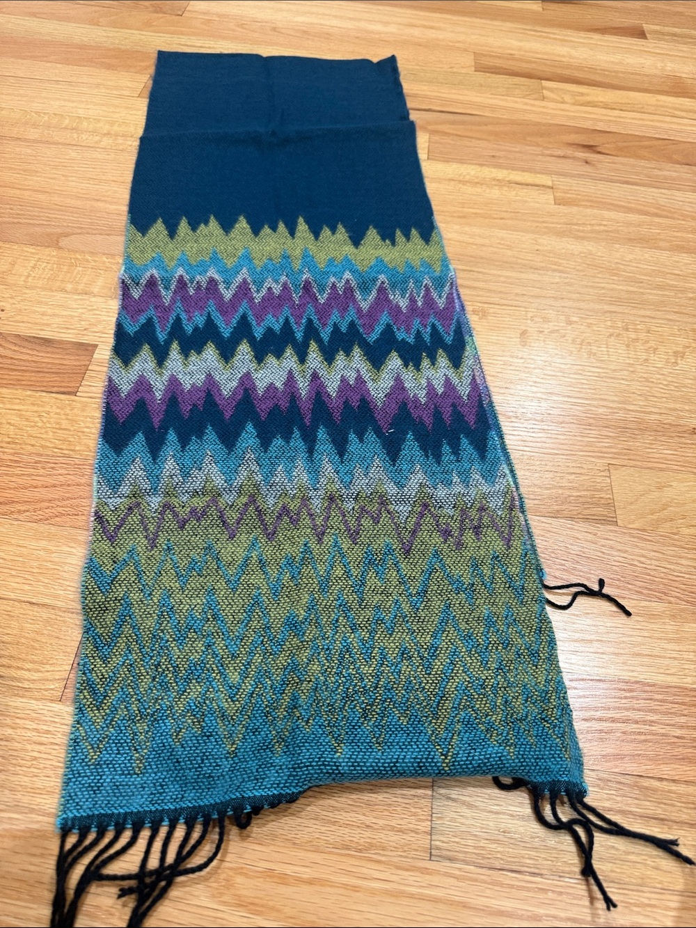Chevron Knit scarf